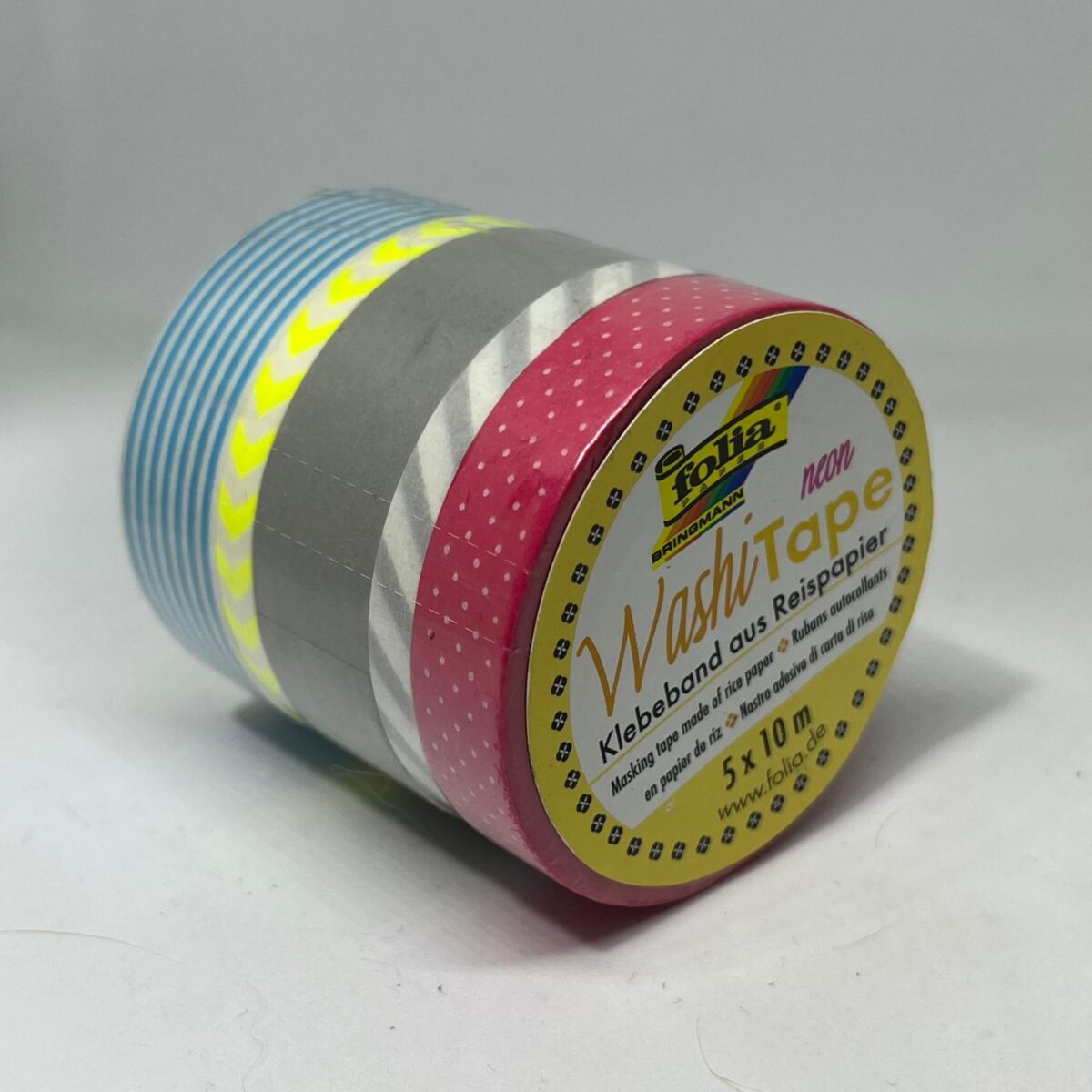 Washi tape set 5 x 10 m Folia 26441