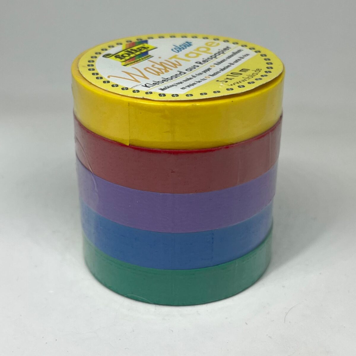 Washi tape set 5 x 10 m Folia 26438