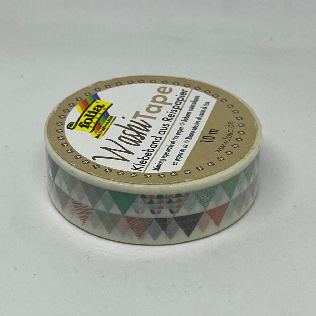 Washi tape triunghiuri multicolore Folia 26066