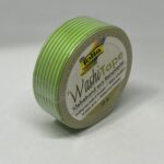 Washi tape verde cu dungi Folia 26023