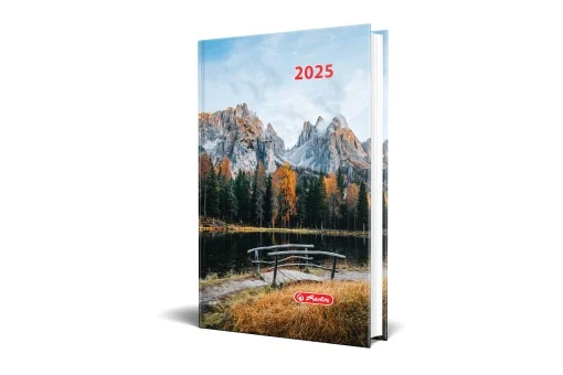 Agendă datată zilnică 2025 format A5 352 pagini Over the Bridge