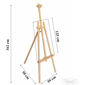 Șevalet LIRA lemn natur 162cm Rafaelo Art