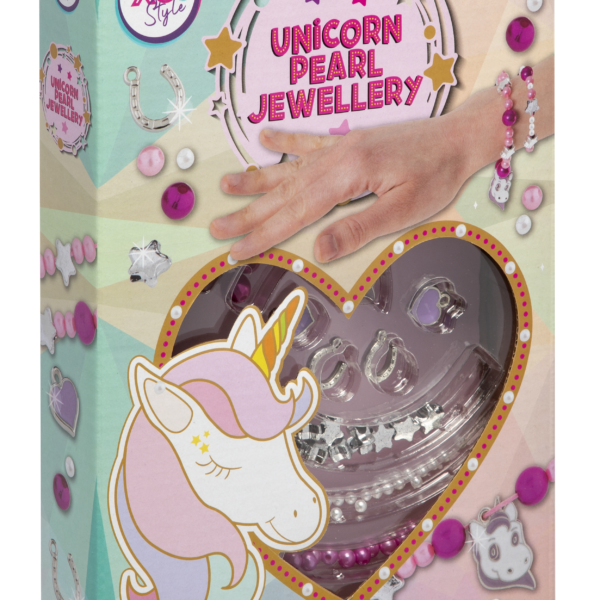 Set creație bijuterii cu perle Unicorn Moxy 240008