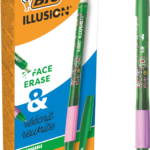 Pix 0.7 mm care se șterge BIC Illusion