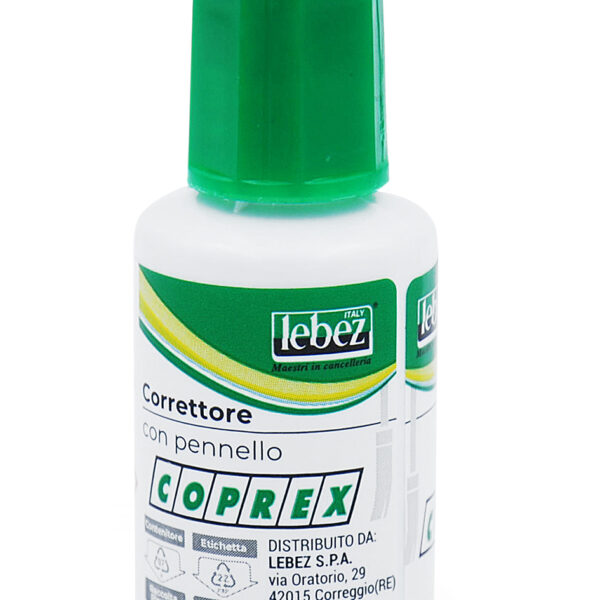 Corector fluid cu pensulă 20 ml Coprex Lebez 8260