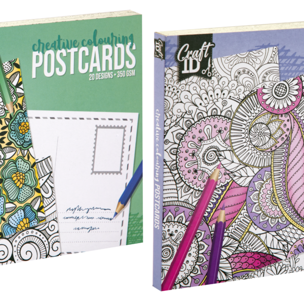 Bloc de colorat Postcards Craft Sensation CR1183/GE