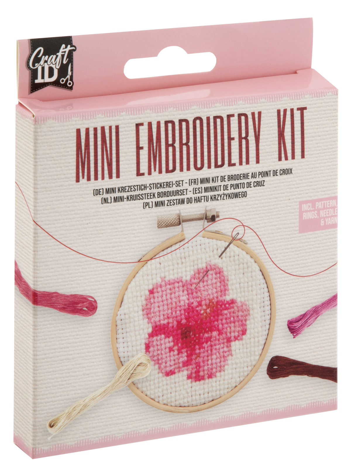 Mini set broderie floare CraftID CR1711/GE