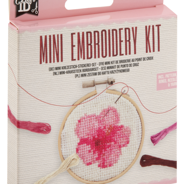 Mini set broderie floare CraftID CR1711/GE