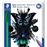 Set 10 culori pixuri cu bila Staedtler 4320 MC10 E1