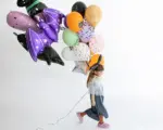 Balon din folie 96x44cm Liliac PartyDeco FB146