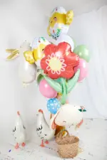 Balon din folie 57x53cm Pui de Găină PartyDeco FB198