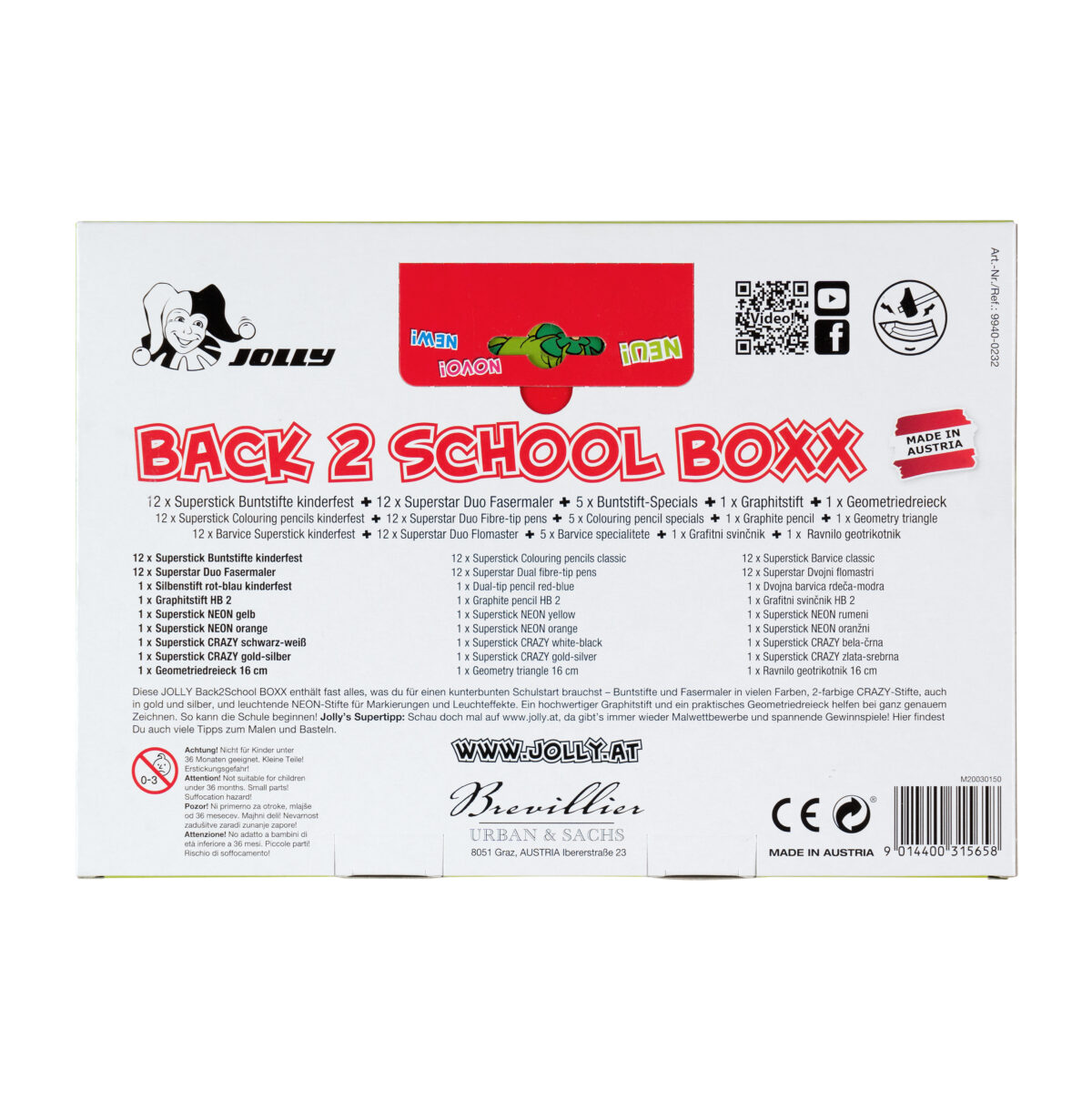 Set Back2School cu 31 piese Jolly 9940-0232