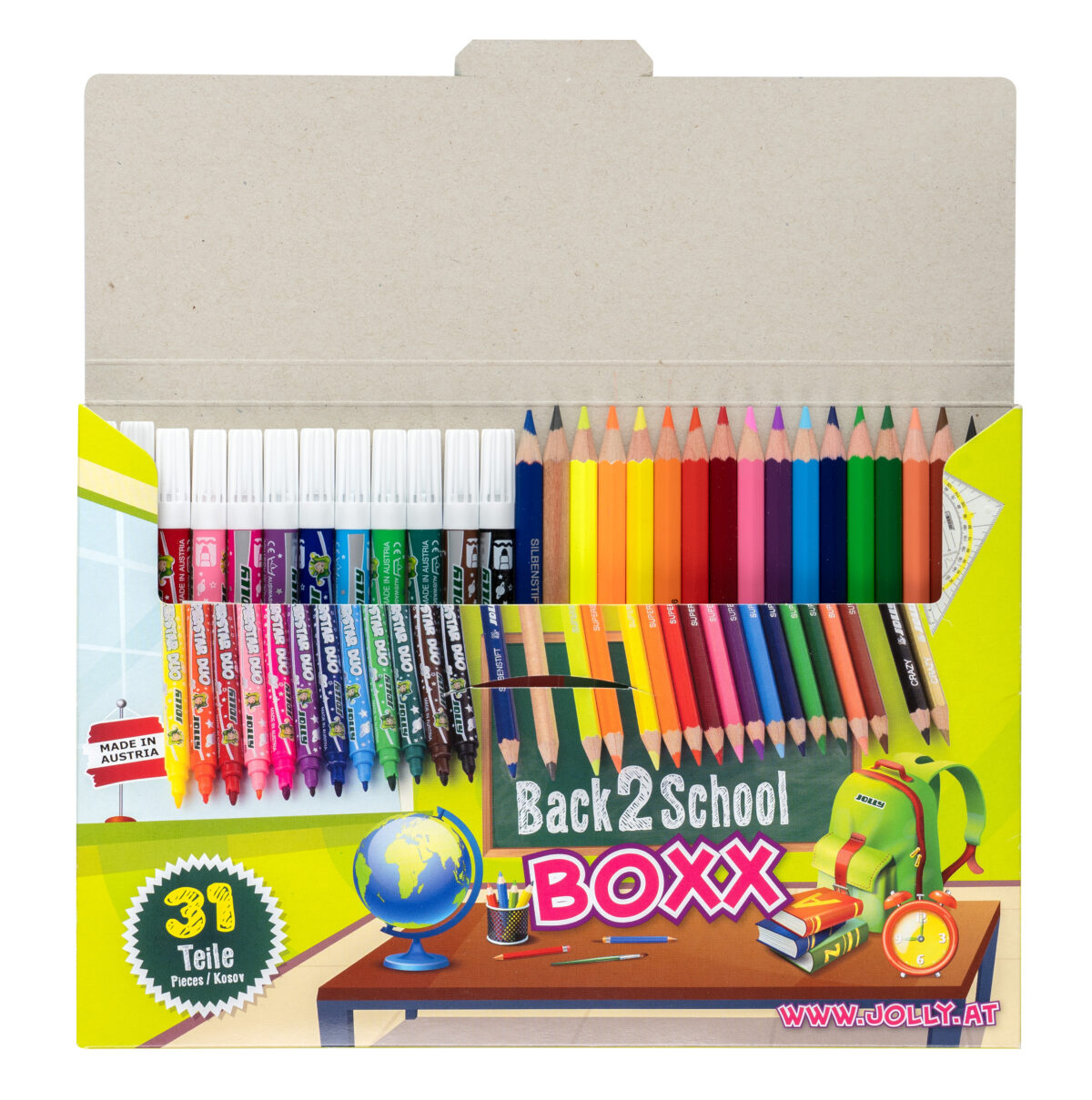 Set Back2School cu 31 piese Jolly 9940-0232