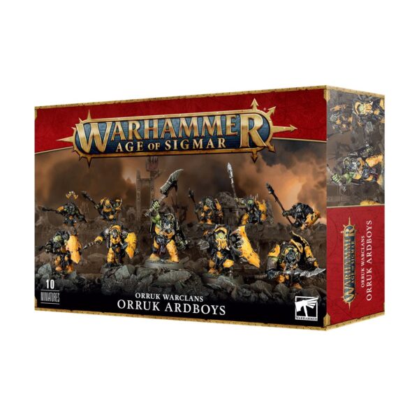 Warhammer Orruk Warclans Orruk Ardboys