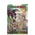 Pictură pe numere cu stickere 3D Dino Moxy 130005