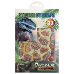 Pictură pe numere cu stickere 3D Dino Moxy 130005