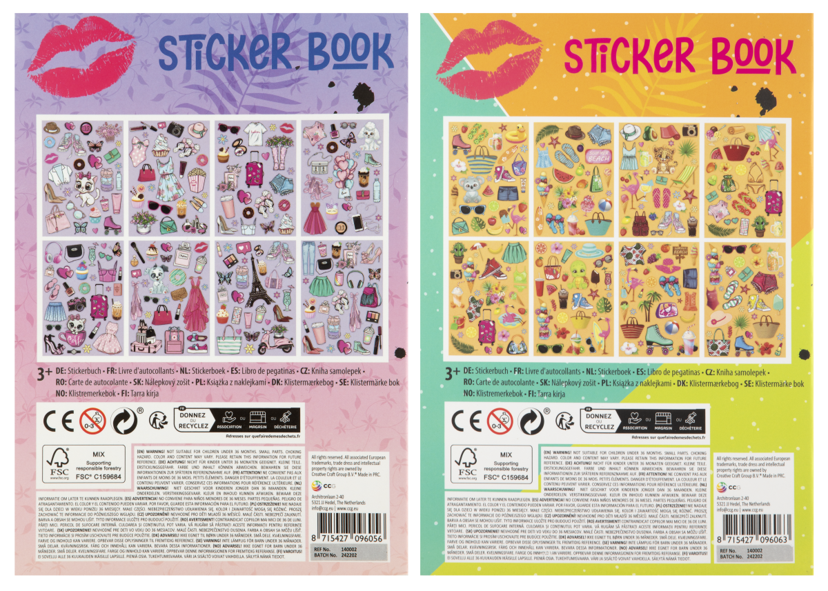 Carte stickere Besties Moxy 140002