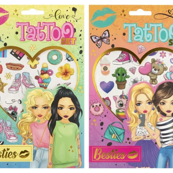 Set tatuaje temporare Besties Moxy 140012