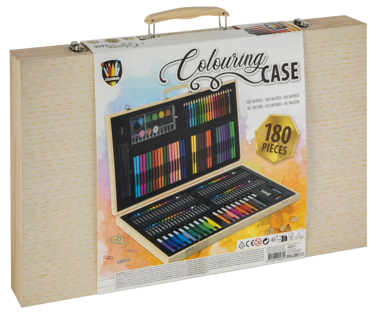 Cutie colorat 180 piese Moxy 150088