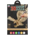 Set creativ puzzle 3D din lemn Moxy 400088