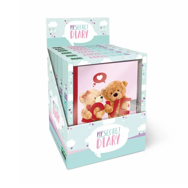 Jurnal TEDDY BEAR cu închizătoare Lebez 81734