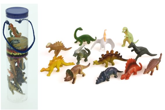 Set 12 dinozauri mini-figurine Cornelissen 8282141