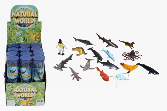 Set 12 animale marine mini-figurine Cornelissen 8282143