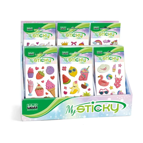 Stickere 3D FANTASY MySticky Lebez A913