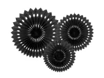 Fagure rozete din hârtie set 3 PartyDeco RPB1