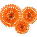 Fagure rozete din hârtie set 3 PartyDeco RPB1