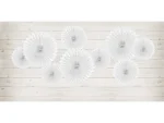Fagure rozete din hârtie set 3 PartyDeco RPB1