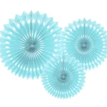 Fagure rozete din hârtie set 3 PartyDeco RPB1