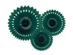 Fagure rozete din hârtie set 3 PartyDeco RPB1