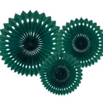 Fagure rozete din hârtie set 3 PartyDeco RPB1