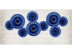 Fagure rozete din hârtie set 3 PartyDeco RPB1