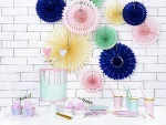 Fagure rozete din hârtie set 3 PartyDeco RPB1