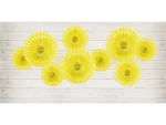 Fagure rozete din hârtie set 3 PartyDeco RPB1