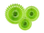 Fagure rozete din hârtie set 3 PartyDeco RPB1
