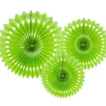 Fagure rozete din hârtie set 3 PartyDeco RPB1