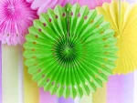 Fagure rozete din hârtie set 3 PartyDeco RPB1