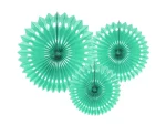 Fagure rozete din hârtie set 3 PartyDeco RPB1