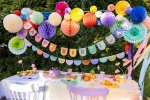 Fagure rozete din hârtie set 3 PartyDeco RPB1