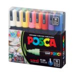 Set 16 culori markere UniBall Posca PC-5M