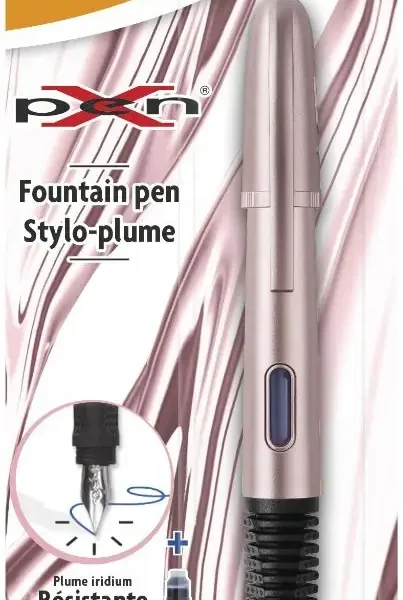 Stilou X PEN Chrome Stylo Plume Rose BIC 511059