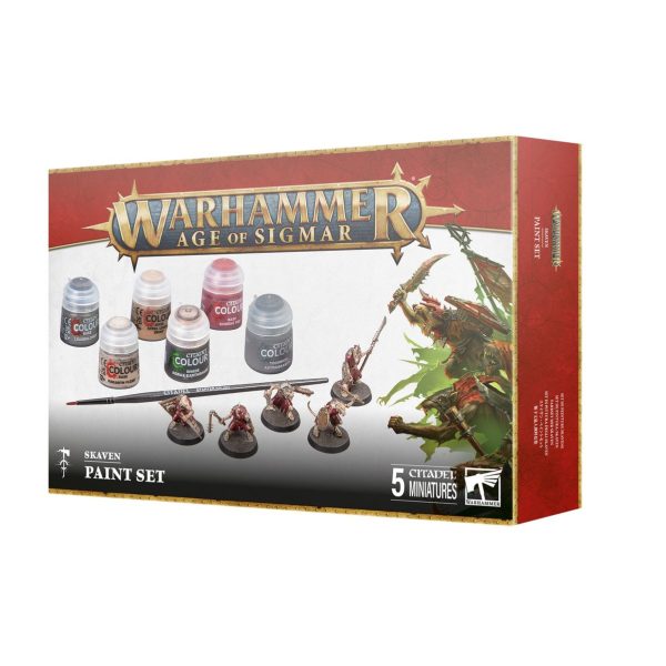 Warhammer Age of Sigmar Skaven Paint Set