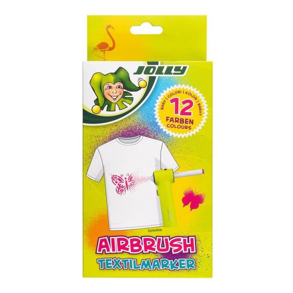 Set rezerve culoare pentru aerograf textil Jolly 4446-0016