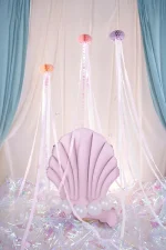 Folie metalică decorativă opalescentă 80 cm x 25 m PartyDeco FOL2I