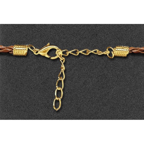 Închizătoare carabină cu lanț aurie Meyco 61469