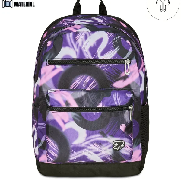 Rucsac reversibil Seven The Double 390 Color Mark + căști