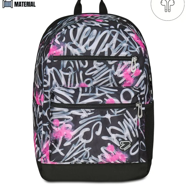 Rucsac reversibil Seven The Double 899 Dim Paint + căști